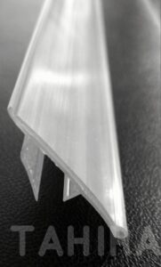 FLEJERA CON ENGANCHE RECTO TRANSPARENTE