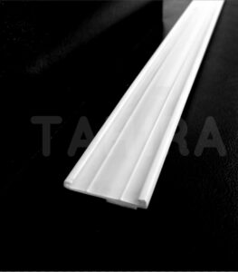 FLEJERA PLANA BLANCA CON ADHESIVO
